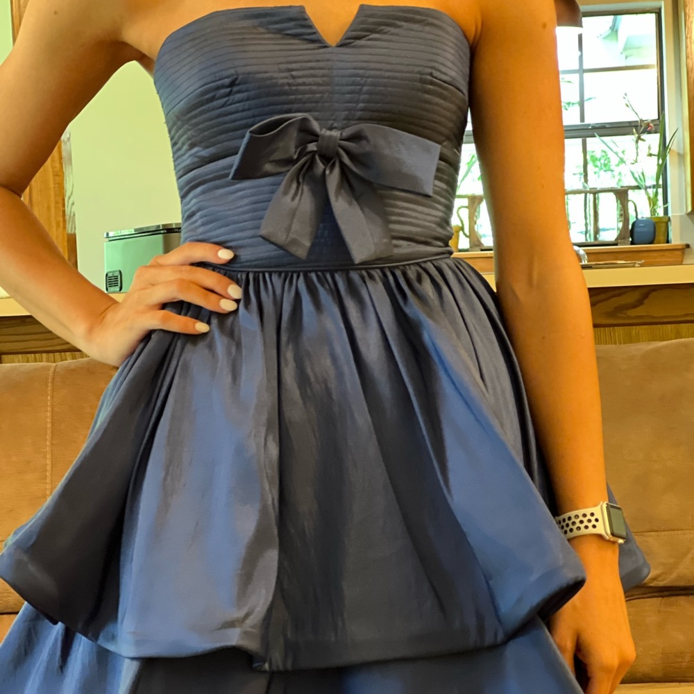 Sherri Hill Navy Dress
